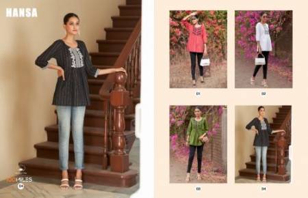 Hasna By 100 Miles Ladies Top Catalog